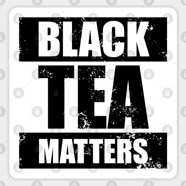 Black Tea Matters Sticker by BraaiNinja